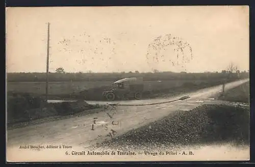 AK Circuit Automobile de Touraine, Virage du Pilori, Autorennen