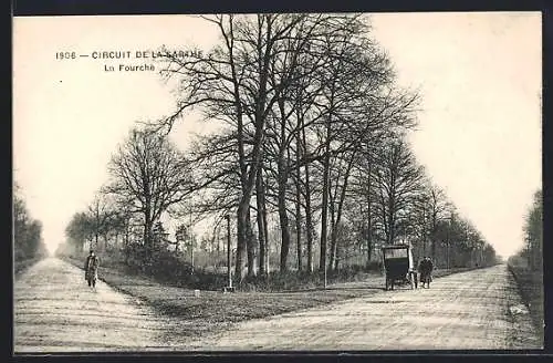 AK Circuit de la Sarthe, La Fourche, Autorennen