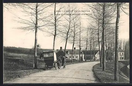 AK Circuit de la Sarthe, La Sortie du contournement d`Ardenay, Autorennen