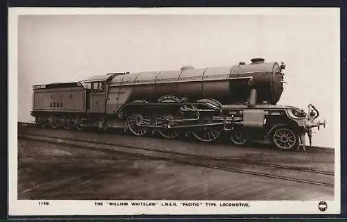 AK William Whitelaw LNER Pacific Type Locomotive, englische Eisenbahn