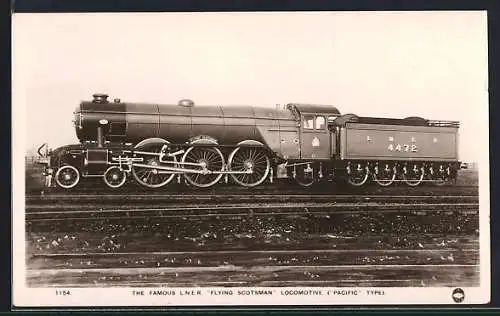 AK LNER Flying Scotsman Locomotive, englische Eisenbahn