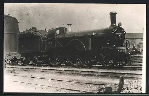 AK Lokomotive Nr. 900, englische Eisenbahn