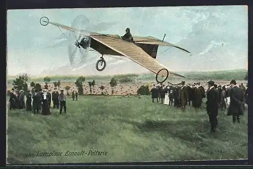 AK L`aéroplane Esnault-Pelterie, Flugzeug