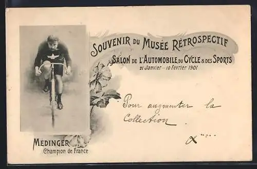 AK Medinger, Champion de France, Radsport