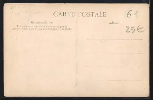 AK Le Général Picquart sur biplan H. Farman piloté par le Lieutenant Cammermann, Flugzeug