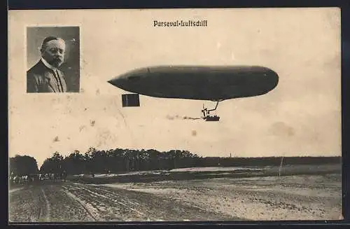 AK Parseval-Luftschiff, Zeppelin
