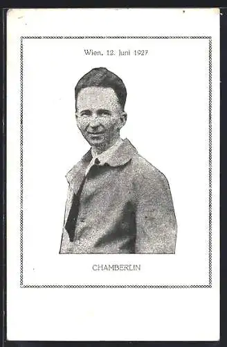 AK Pilot Chamberlin, Flugzeug