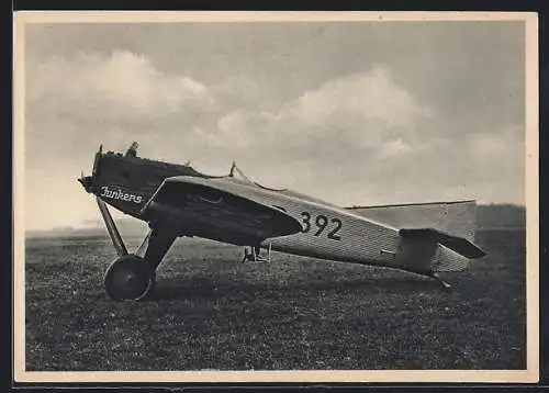 AK Flugzeug Junkers-A 20