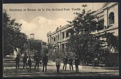 AK Tewfik, Résidence et Bureau de la Cie. du Canal Port