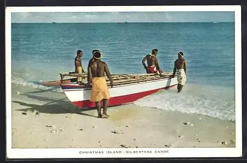 AK Christmas Island, Gilbertese Canoe