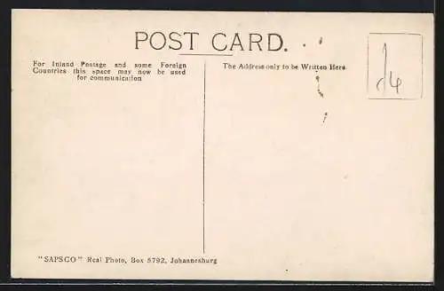 AK Durban Point, Arrival of the Mail Boat