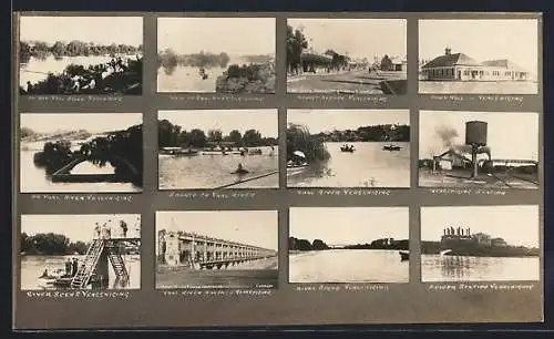 AK Vereeniging, Views of Vaal River, Market Avenue, Town Hall et al.