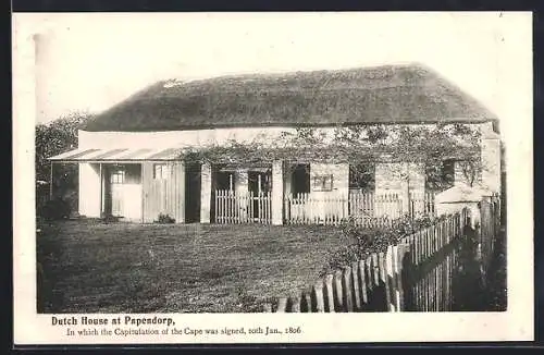 AK Papendorp, View of Dutch House