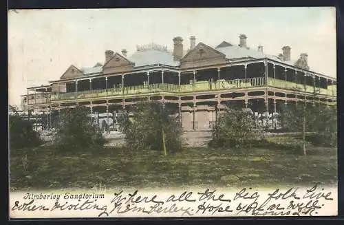 AK Kimberley, Sanatorium from the Garden