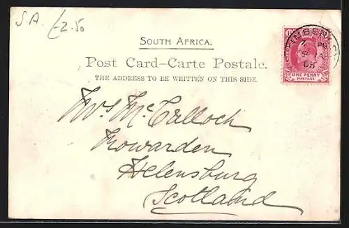 AK Kimberley, Sanatorium from the Garden