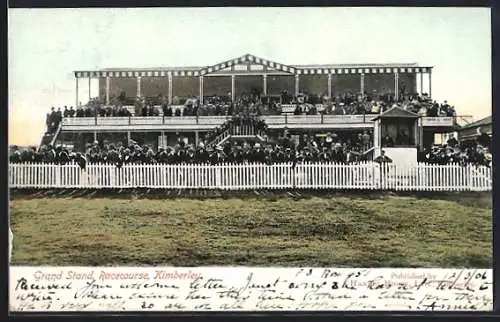AK Kimberley, Grand Stand at the Racecourse