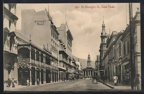 AK Cape Town, St. George`s St. with St. George`s House