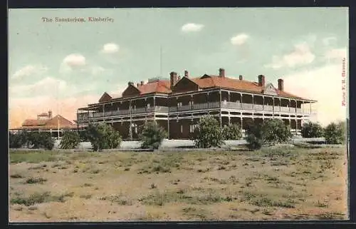 AK Kimberley, View of the Sanatorium