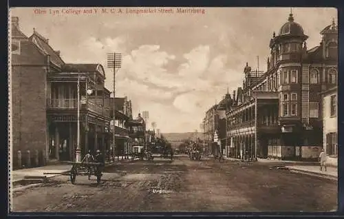 AK Maritzburg, Glen Lyn College and Y.M.C.A. on Longmarket Street