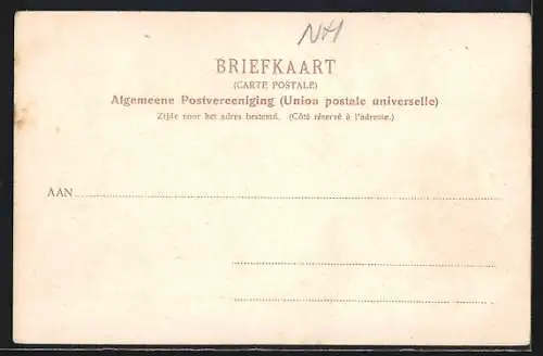 AK Zaandam, Rustenburg, Strassenleben mit Kindern