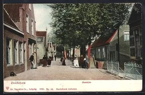 AK Zaandam, Oostzijde, Partie im Ortskern