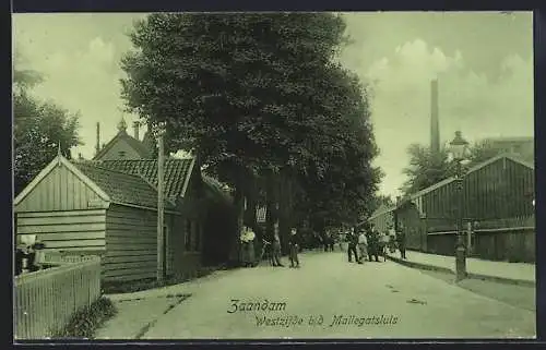 AK Zaandam, Westzijde b/d Mallegatsluis