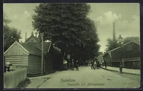 AK Zaandam, Westzijde b/d Mallegatsluis