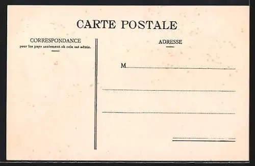 AK Alger, boulevard de la République et le square, Strassenbahn