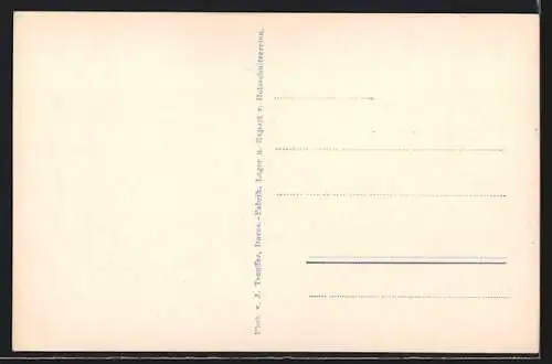 AK Davos, Gesamtansicht vom Hügel aus