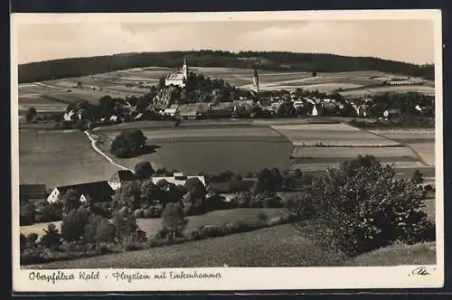AK Pleystein, Ortsansicht mit Finkenhammer