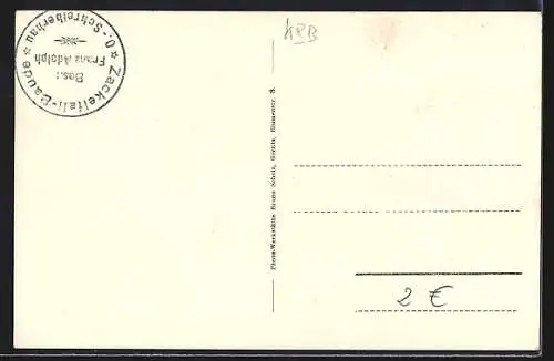 AK Zackelfallbaude /Riesengebirge, Berghütte F. Adolph mit Vorplatz