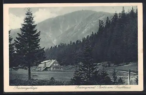 AK Riesengrund, Partie am Gasthaus