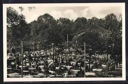 AK Potsdam, Gasthaus & Konzertgarten Alter Fritz