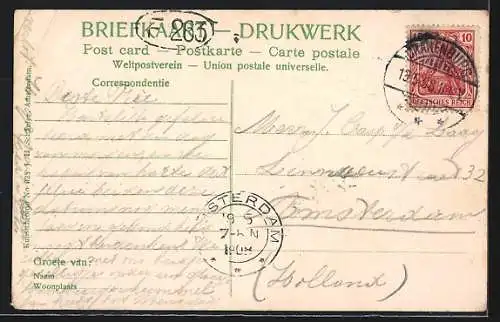 AK Nijmegen, Omstr., Café Duivelsberg, Berg en Dal