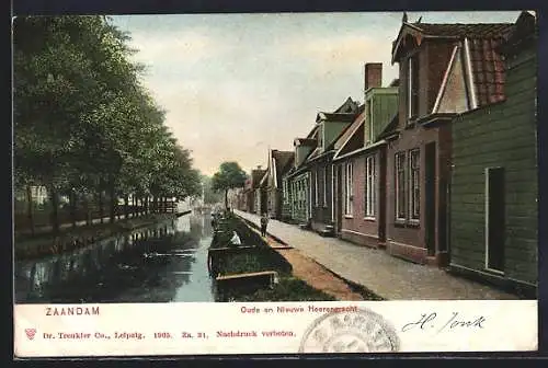 AK Zaandam, Oude en Nieuwe Heerengracht