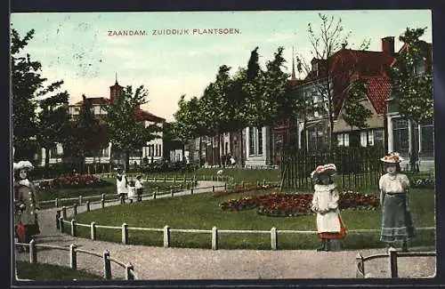 AK Zaandam, Zuiddijk Plantsoen