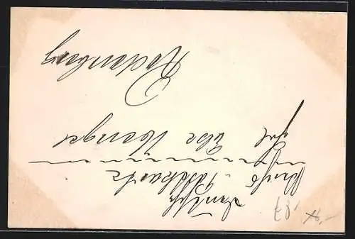 Lithographie Du Kornblum und du Eichenlaub..., Gedicht, Ehrenkranz mit Schleife in Schwarzrotgold