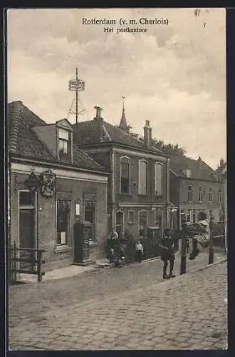 AK Rotterdam, v. m. Charlois, Het postkantoor