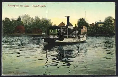AK Zaandam, Stoompont a/d Zaan, Fährschiff