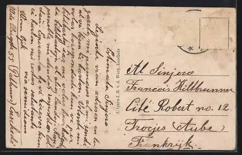 AK Enschede, Hengeloschestraat, met rond gebouw