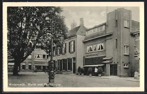 AK Winterswijk, Markt met Postkantoor