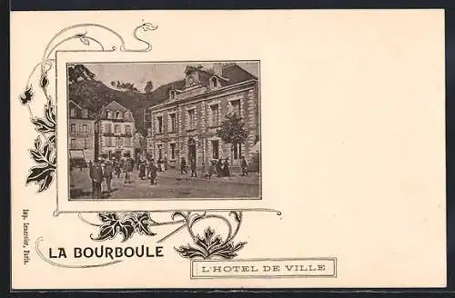 AK La Bourboule, L`Hotel de Ville