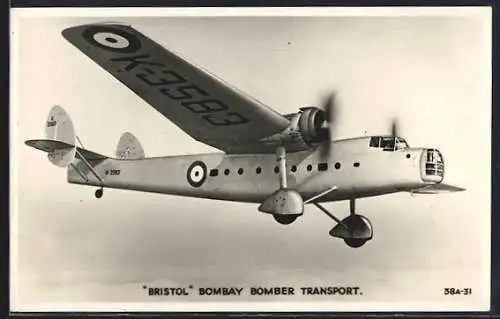 AK Bristol Bombay Bomber Transport