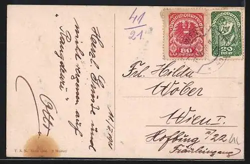 Künstler-AK Fünf Kätzchen in einer Reihe