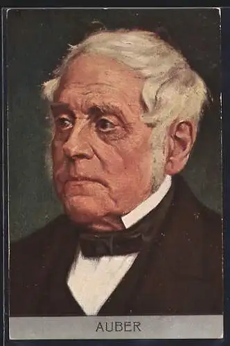 AK Daniel-Francois-Esprit Auber, Portrait