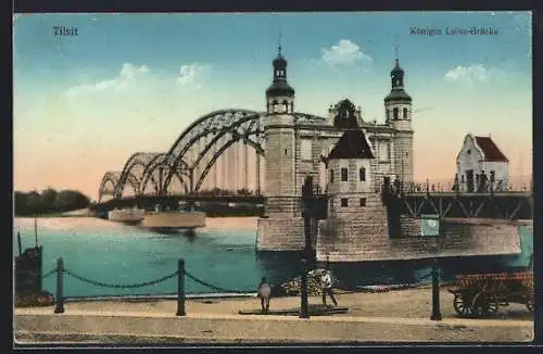AK Tilsit, Königin-Luise-Brücke