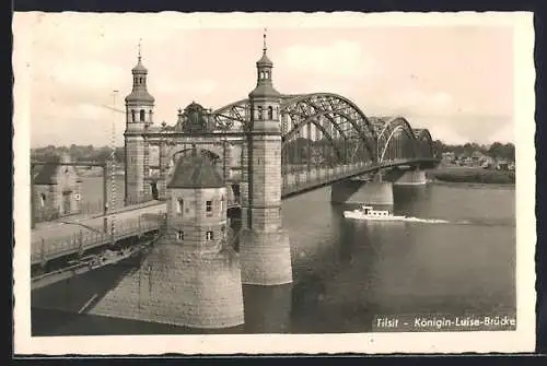 AK Tilsit, Königin-Luise-Brücke