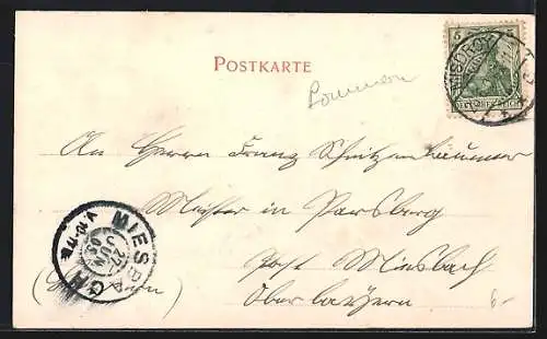 AK Misdroy, Strandpartie mit Victoria-Hotel