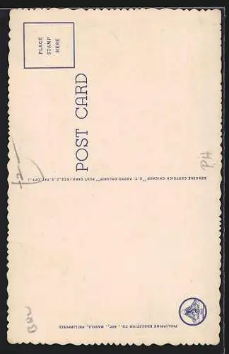 AK Pagsanjan Gorge, Panorama mit Booten