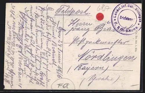 AK Markirch i. Els., Blick vom Zuckerhut mit Strassenpartie